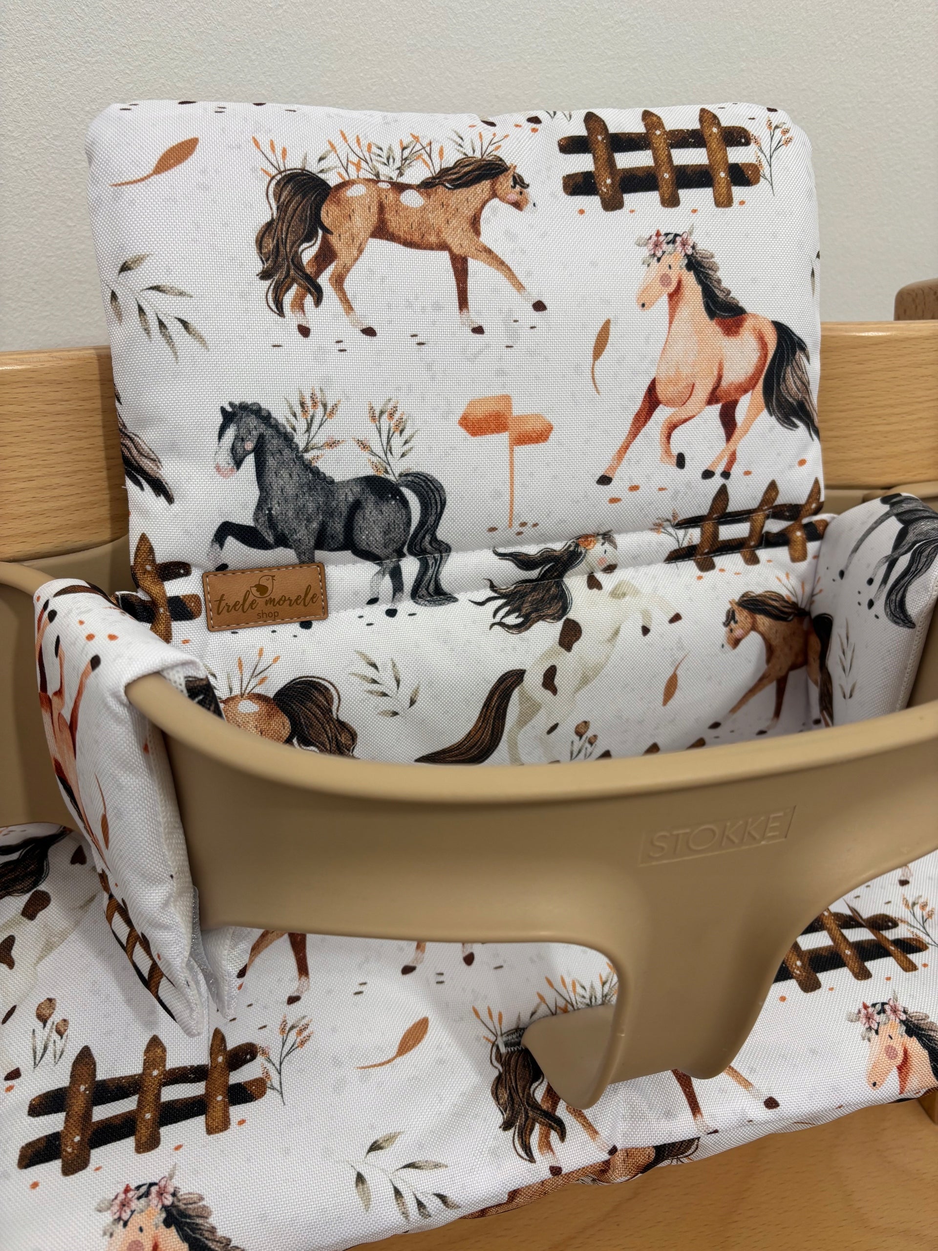Waterproof Cushions for Stokke Tripp Trapp 2in1 Horses Packaging status original