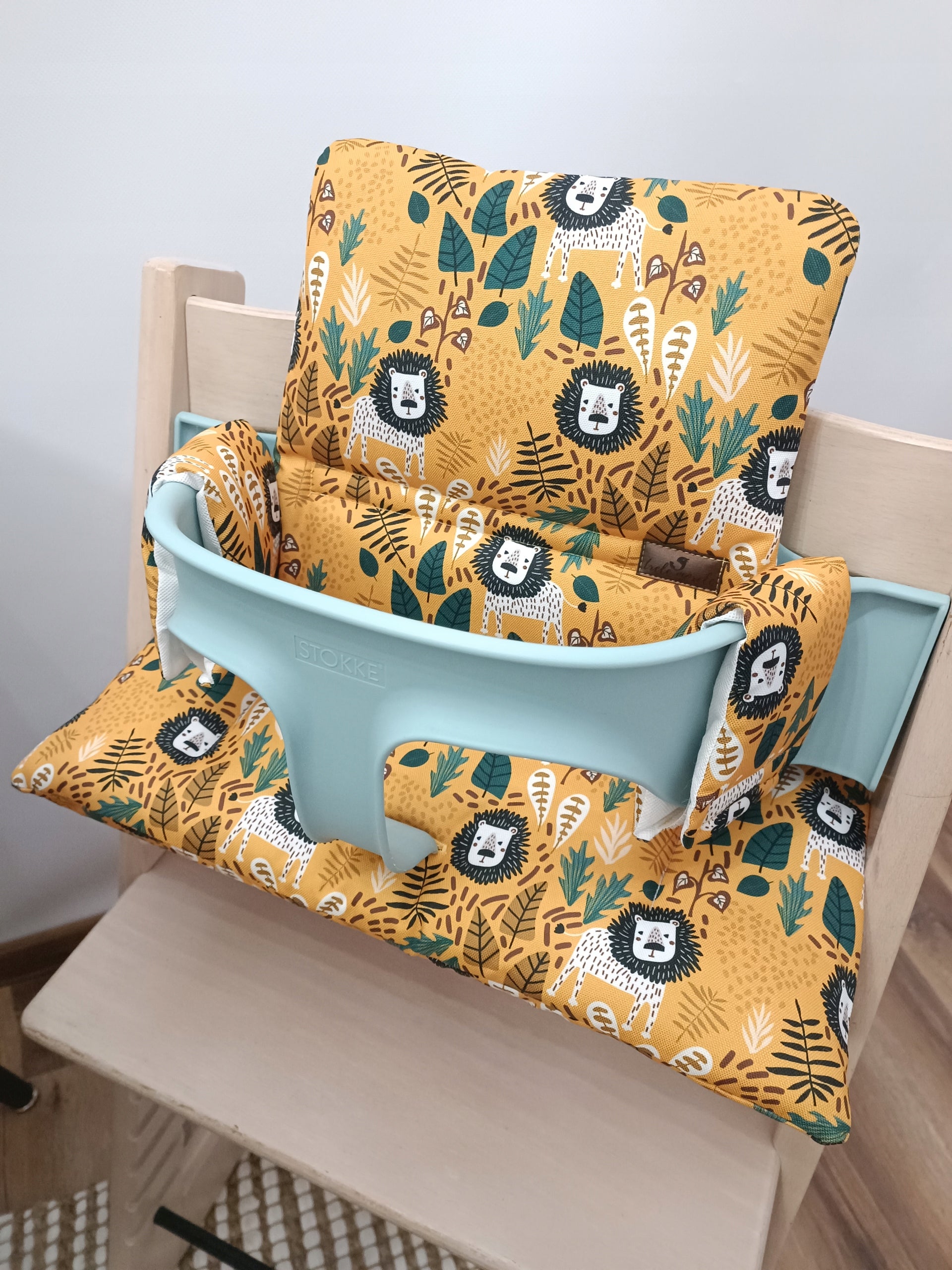 Waterproof Cushions for Stokke Tripp Trapp 2in1 Lion Yellow