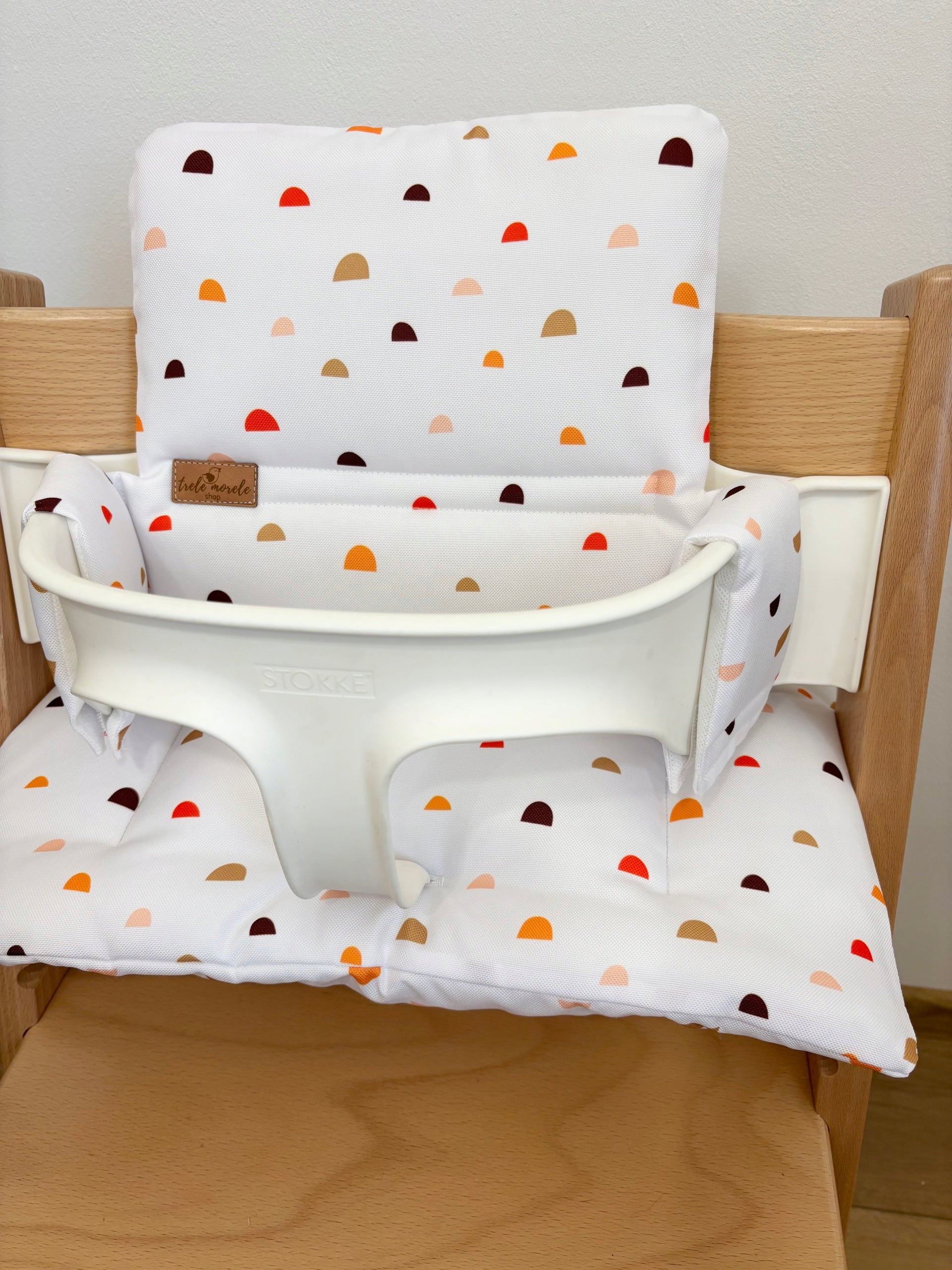 Waterproof Cushions for Stokke Tripp Trapp 2in1 Semicircle White