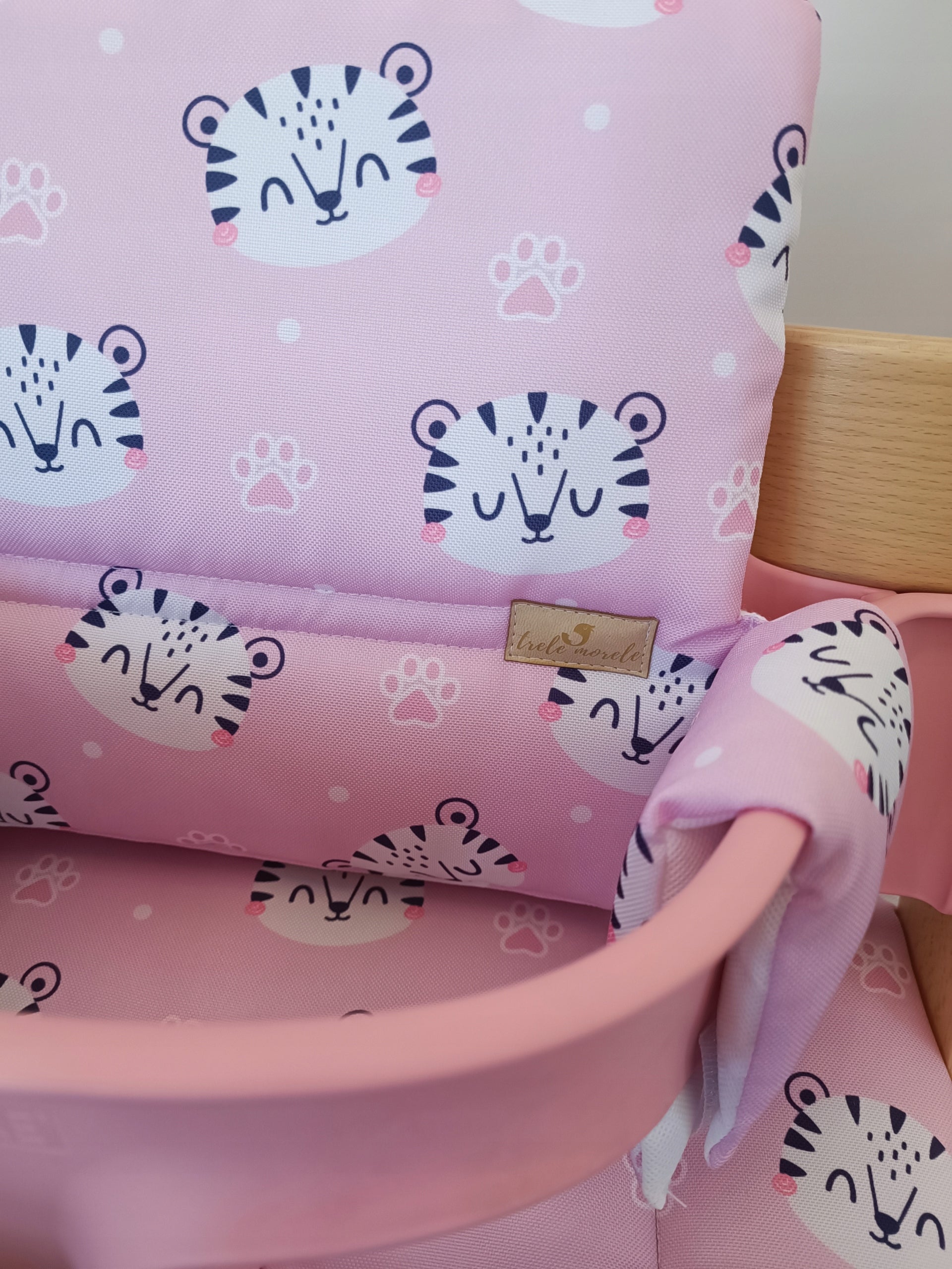 Waterproof Cushions for Stokke Tripp Trapp 2in1 Tiger Roses