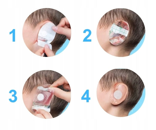 Waterproof Ear Stickers - Ear Protectors - Size M Manufacturer code EP_01M