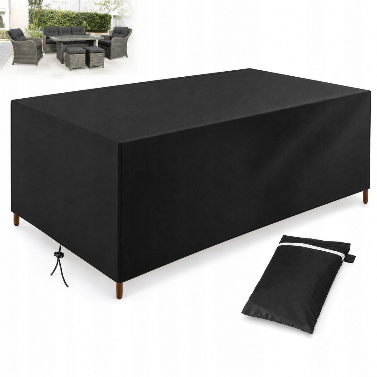 Waterproof Garden Table Cover, Furniture Protective Cover
