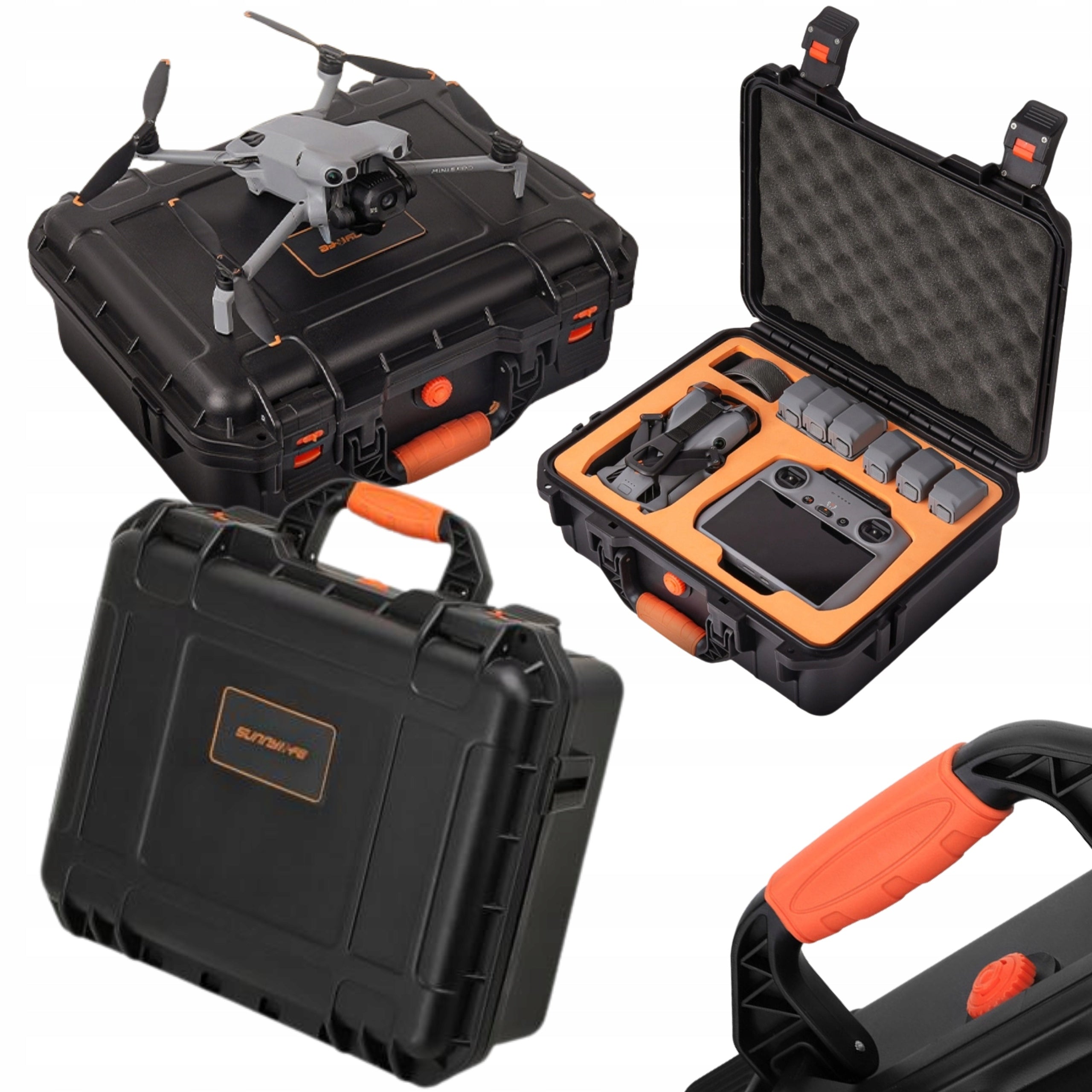 Waterproof Hard Case Sunnylife for DJI Mini 5 Pro Fly More Combo