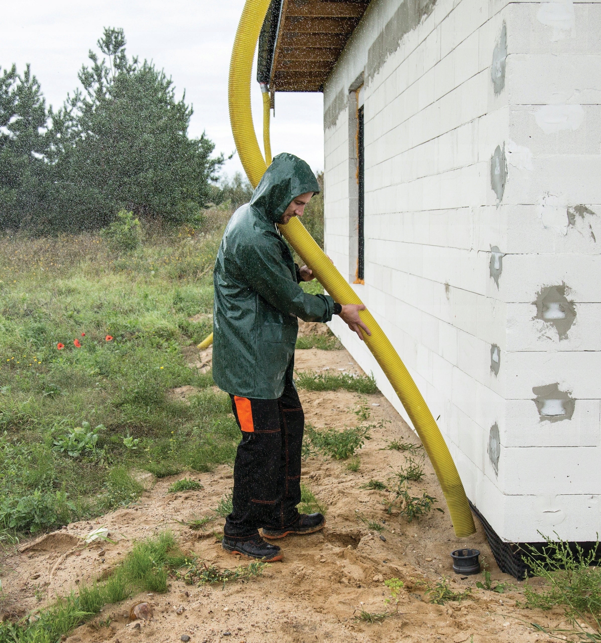 Waterproof Jacket PROS 101 Rainwater for Fish L Brand Pros