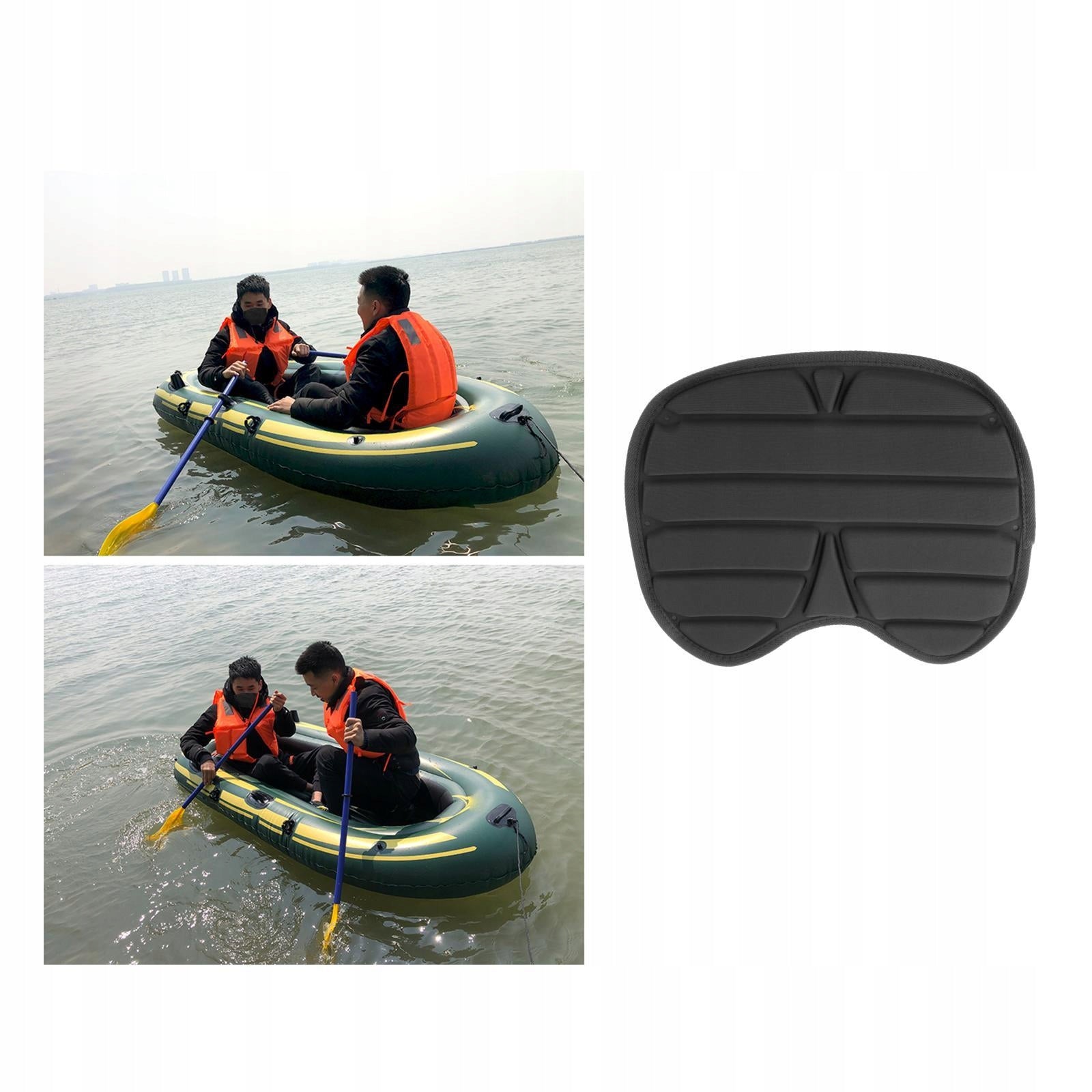 Waterproof Kayak Pillow Eva Anti Slip Portable Kayak 38x30 cm Model Poduszka do siedzenia na tylnym siedzeniu łodzi