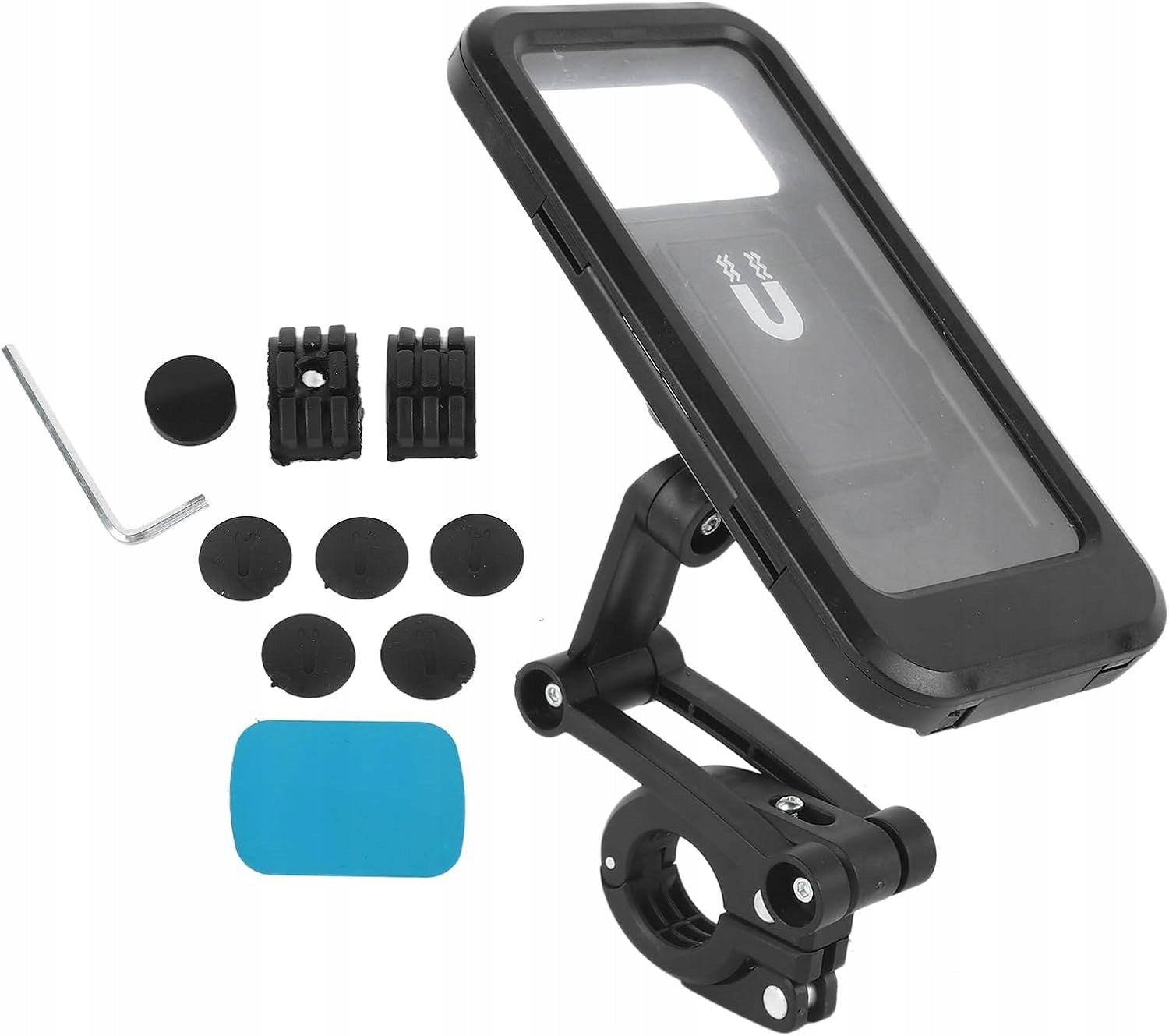 Waterproof Motorcycle Bicycle Phone Holder Scooter Adjustable Packaging status original