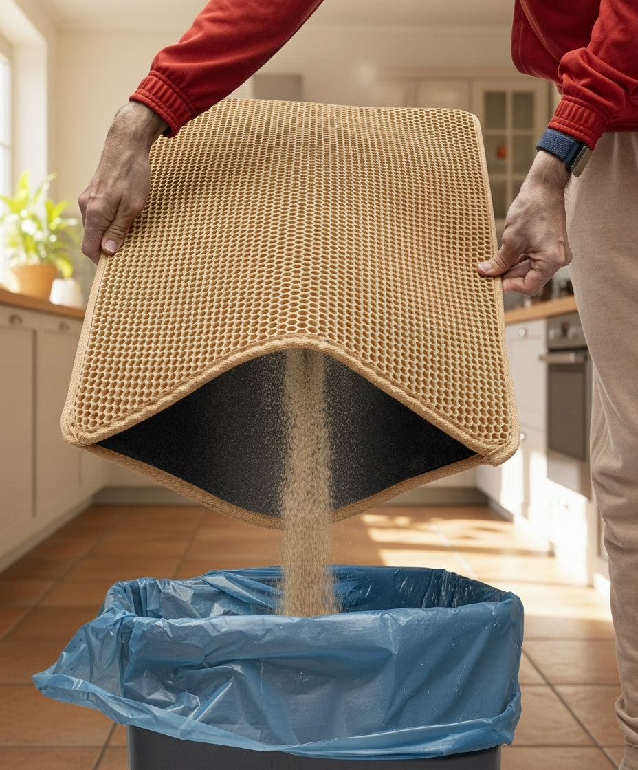 Waterproof OPENWORK cat litter box mat / wiper 70x100 Product weight with unit packaging 0.7 kg