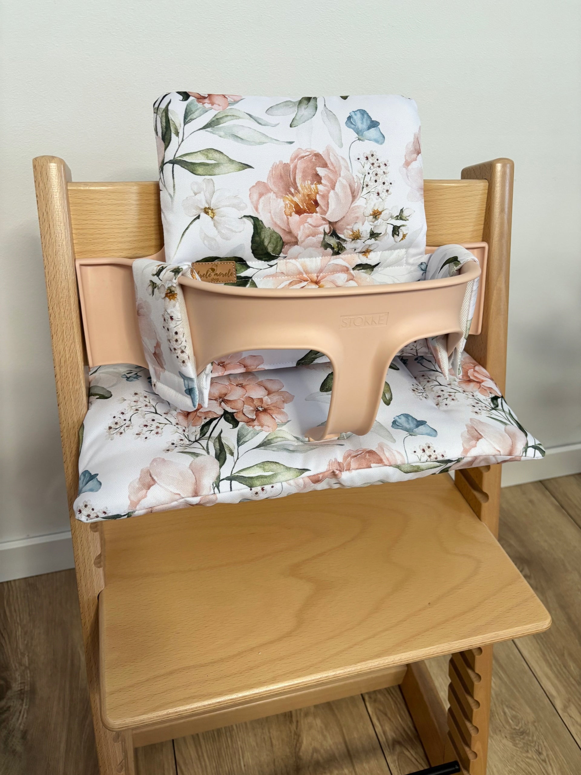 Waterproof Pillows for Stokke Tripp Trapp 2in1 Apricot Flowers Brand no brand