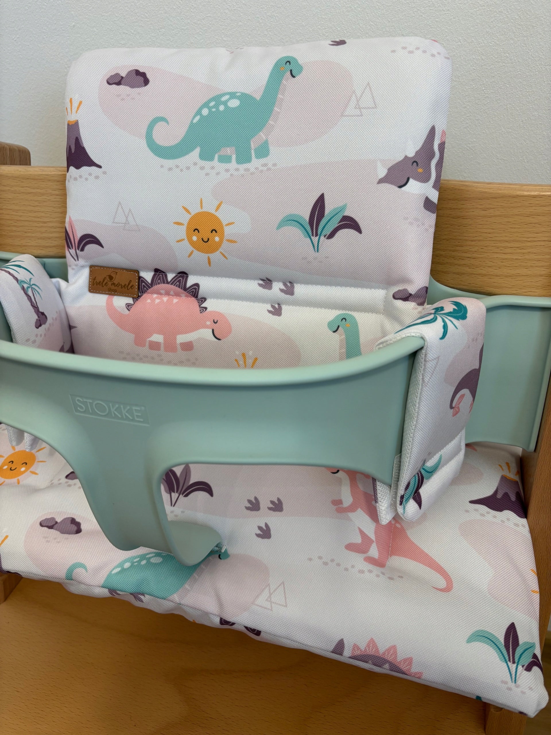 Waterproof Pillows for Stokke Tripp Trapp 2in1 Dinosaur Mint Brand no brand
