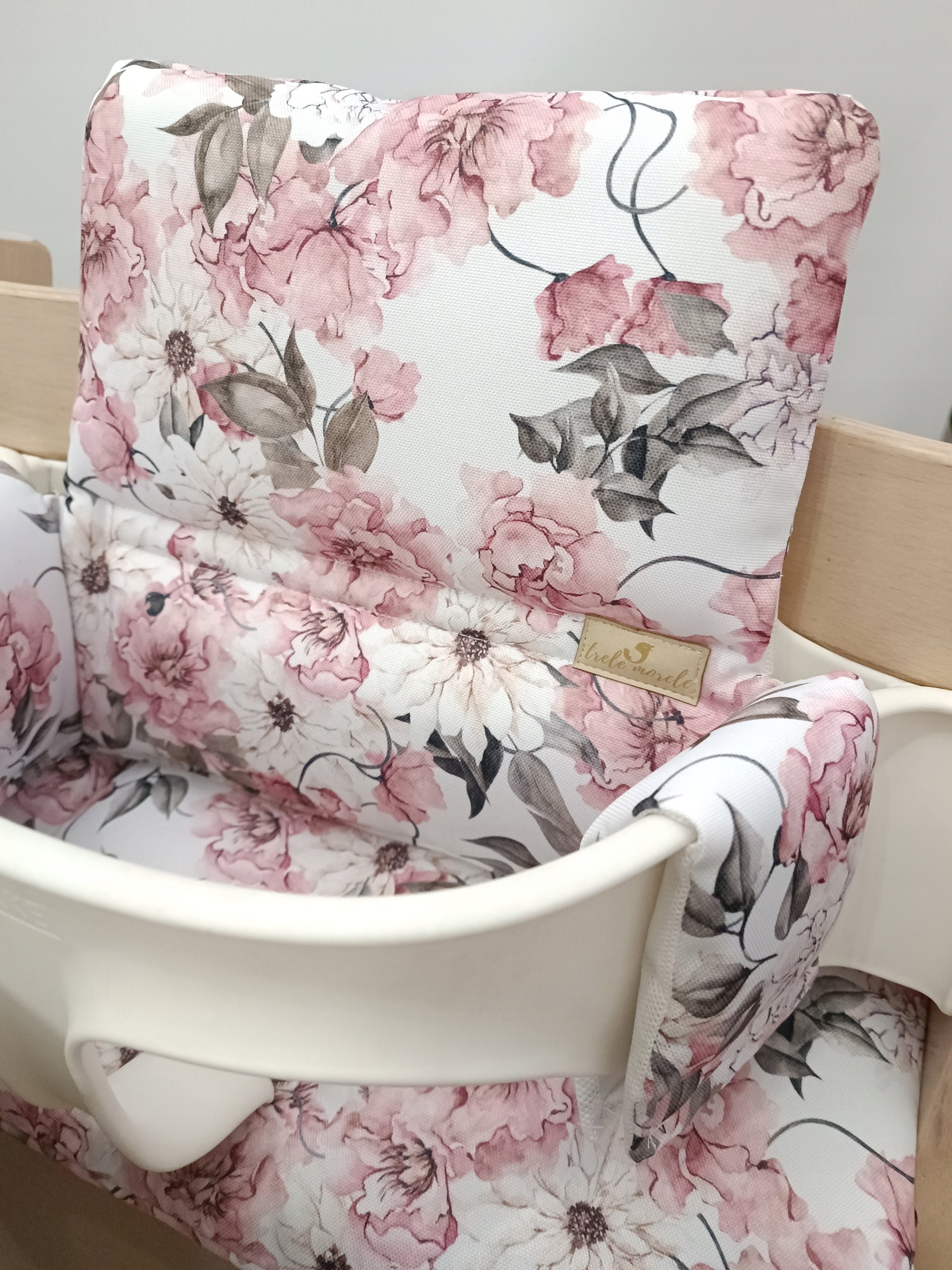 Waterproof Pillows for Stokke Tripp Trapp 2in1 Flowers Powder Roses