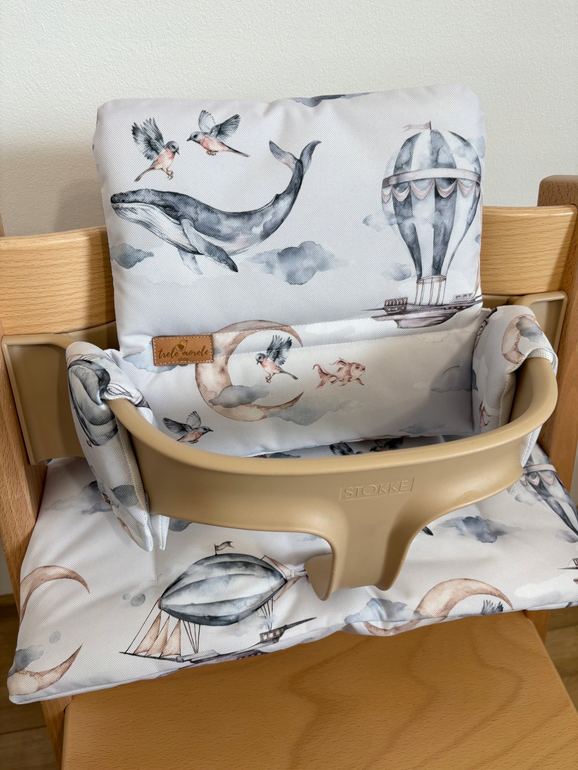 Waterproof Pillows for Stokke Tripp Trapp 2in1 Whales Balloons EAN (GTIN) 5902138733278