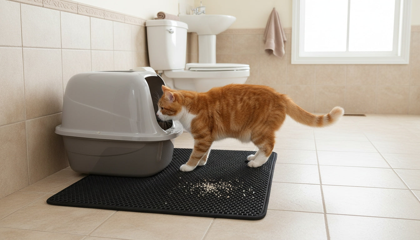 Waterproof Rug Cat Litter Box Mat 60x90 Brand Max-Dywanik