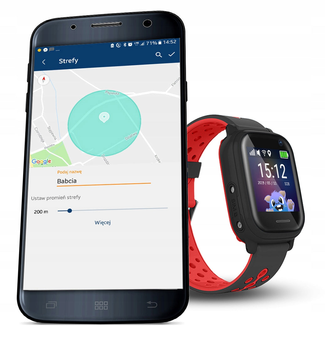 Waterproof Smartwatch for Children CALMEAN NEMO 2 Packaging status original