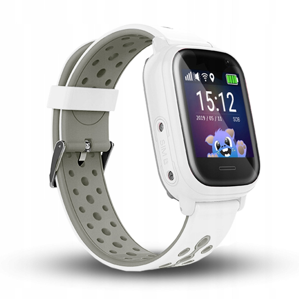 Waterproof Smartwatch for Children CALMEAN NEMO 2 white EAN (GTIN) 5906395271467