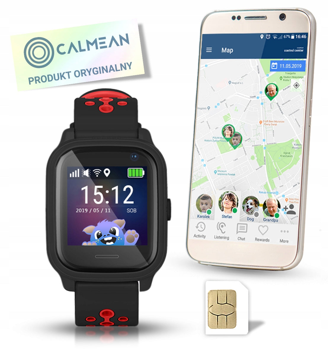 Waterproof Smartwatch for Children CALMEAN NEMO 2