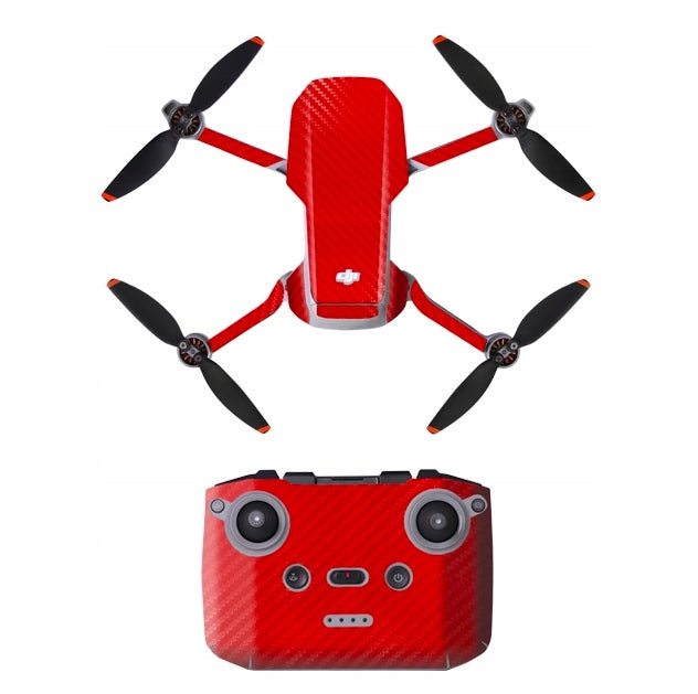 Waterproof Sticker SUNNYLIFE Foil - DJI MINI2 - Red Carbon (MM2-TZ452-7)