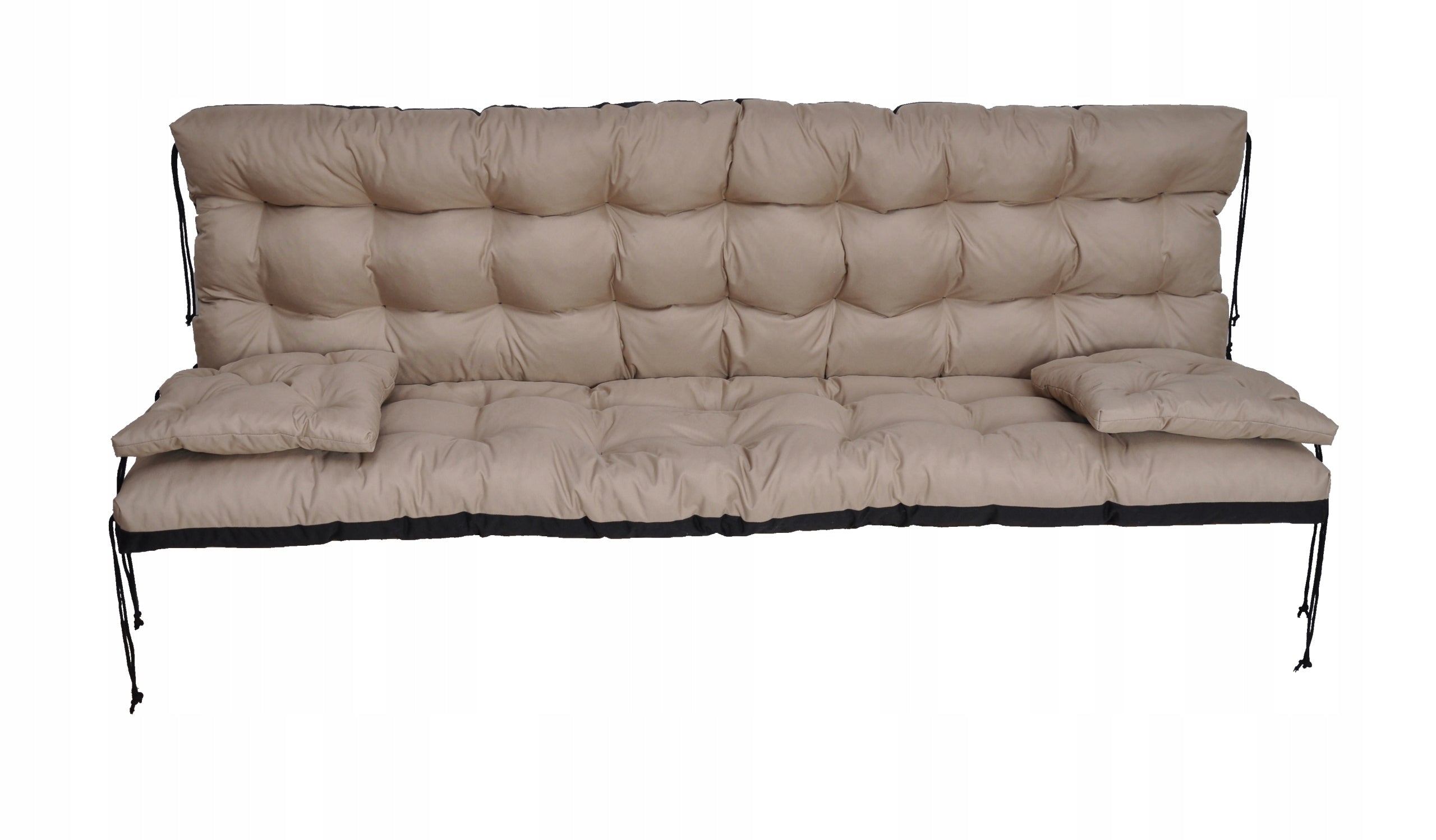 Waterproof Swing Cushion for Garden Bench 160 cm + Cushions 40x40 Manufacturer no brand