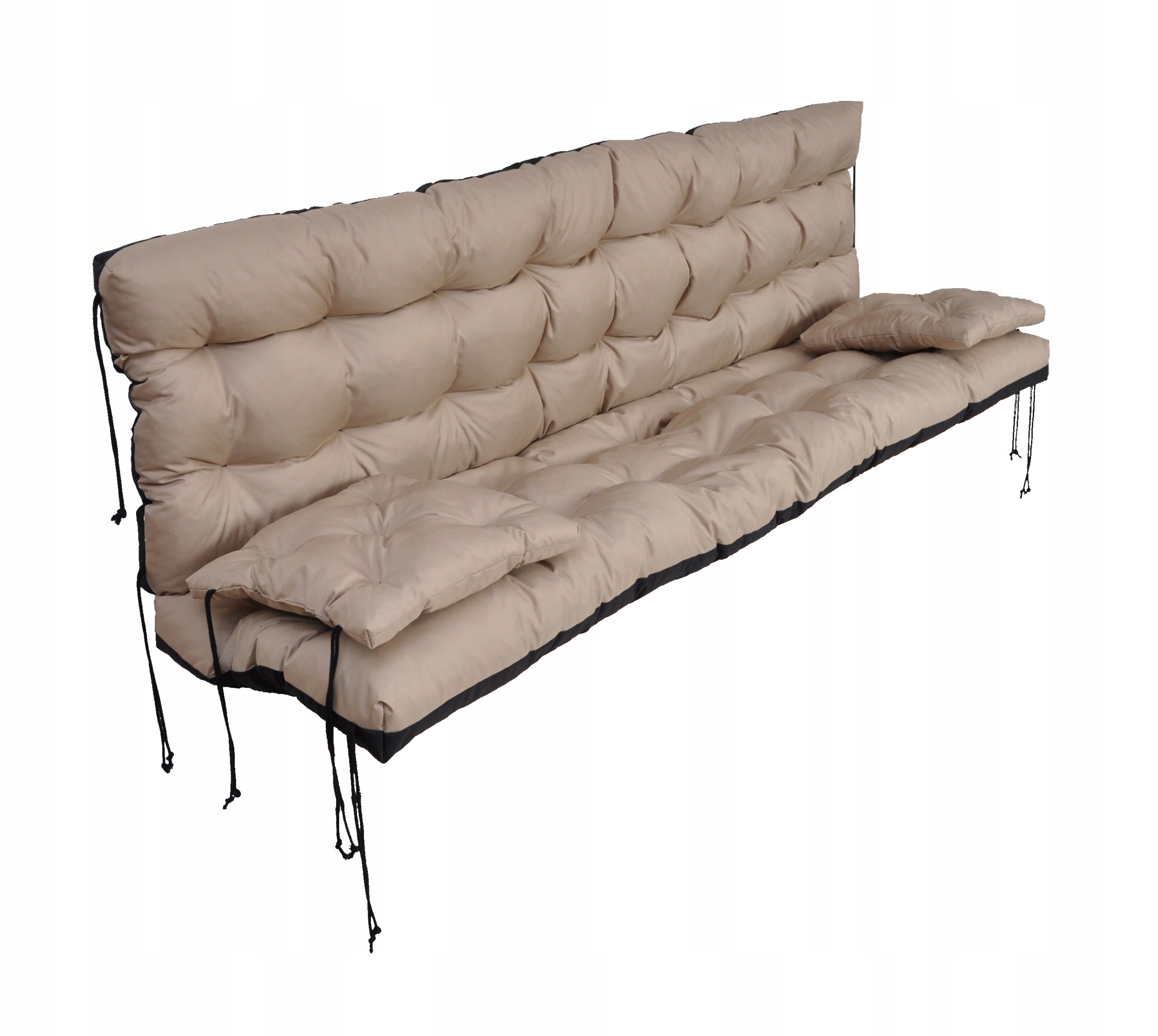 Waterproof Swing Cushion for Garden Bench 180 cm + Cushions 40x40 Manufacturer no brand