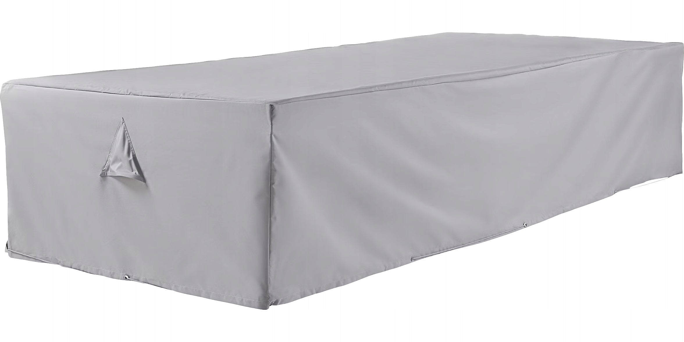 Waterproof Table Cover Outdoor Furniture Rectangular Grey 300x120x60cm