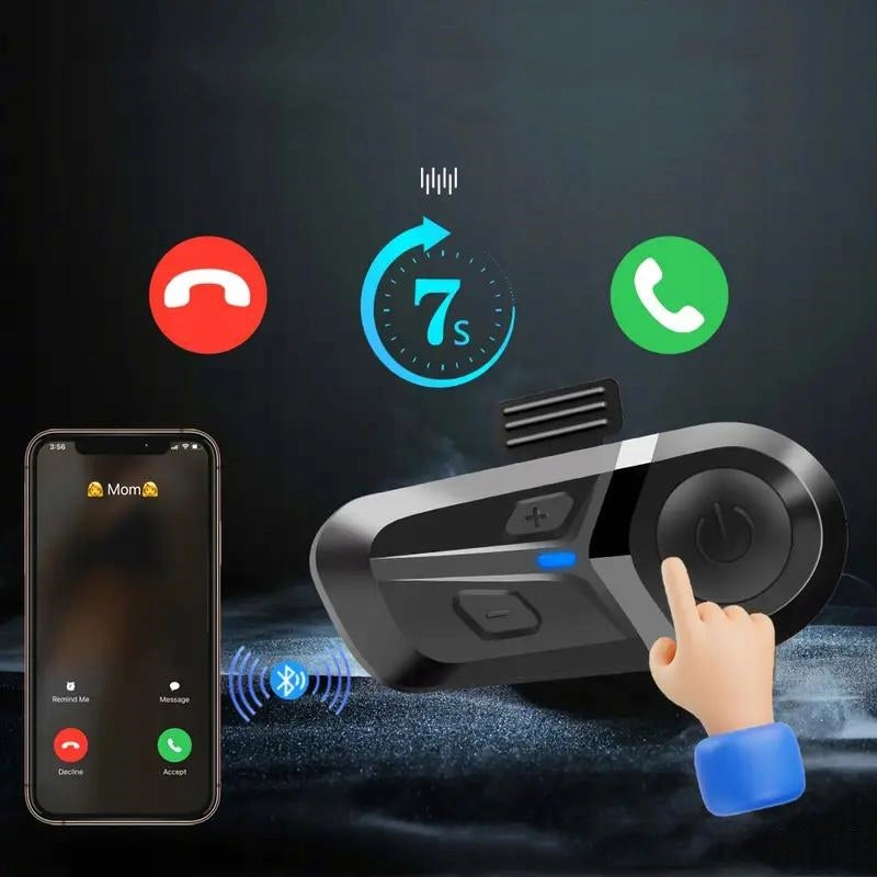 Waterproof Wireless Motorcycle Helmet Headset EAN (GTIN) 0725650448278