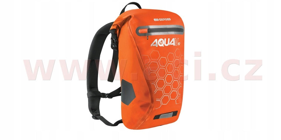 Waterproof backpack AQUA V20, OXFORD (orange, capacity 20 l) OL698