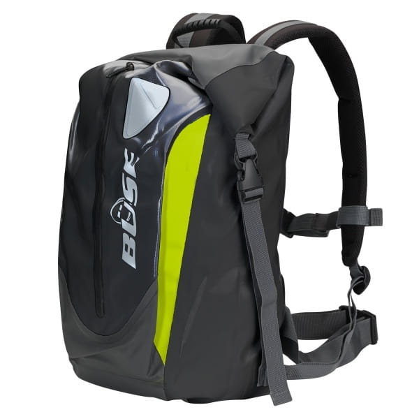 Waterproof backpack BUSE 30L Black and Yellow
