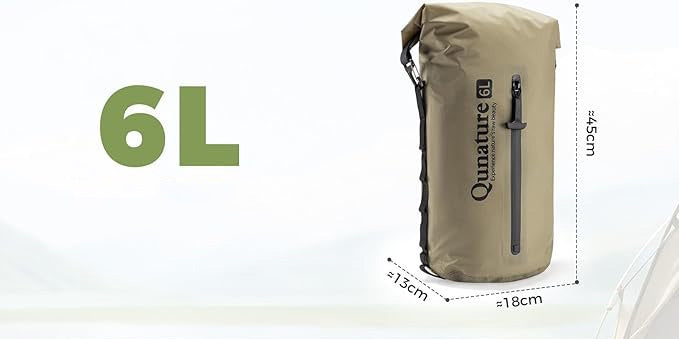 Waterproof bike bag 6L bikepacking lightweight H54 QUNATURE 600093004 BK Brand Qunature