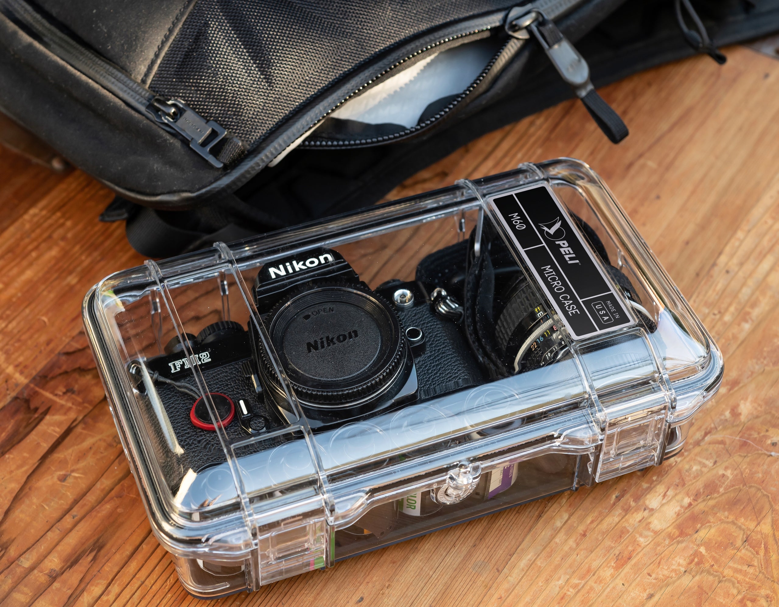 Waterproof case for phone and documents Peli Microcase M60 IP67 Brand Peli