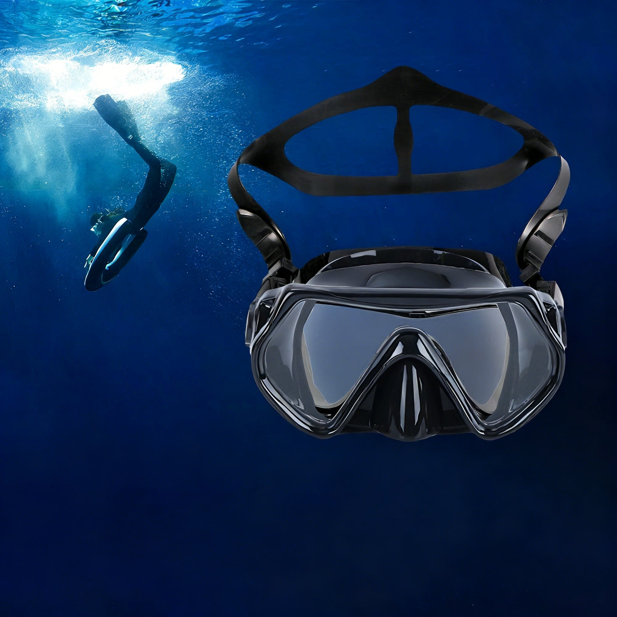 Waterproof diving mask Snorkeling Diving Set Model Maska i fajka do nurkowania snorkelingu - zestaw