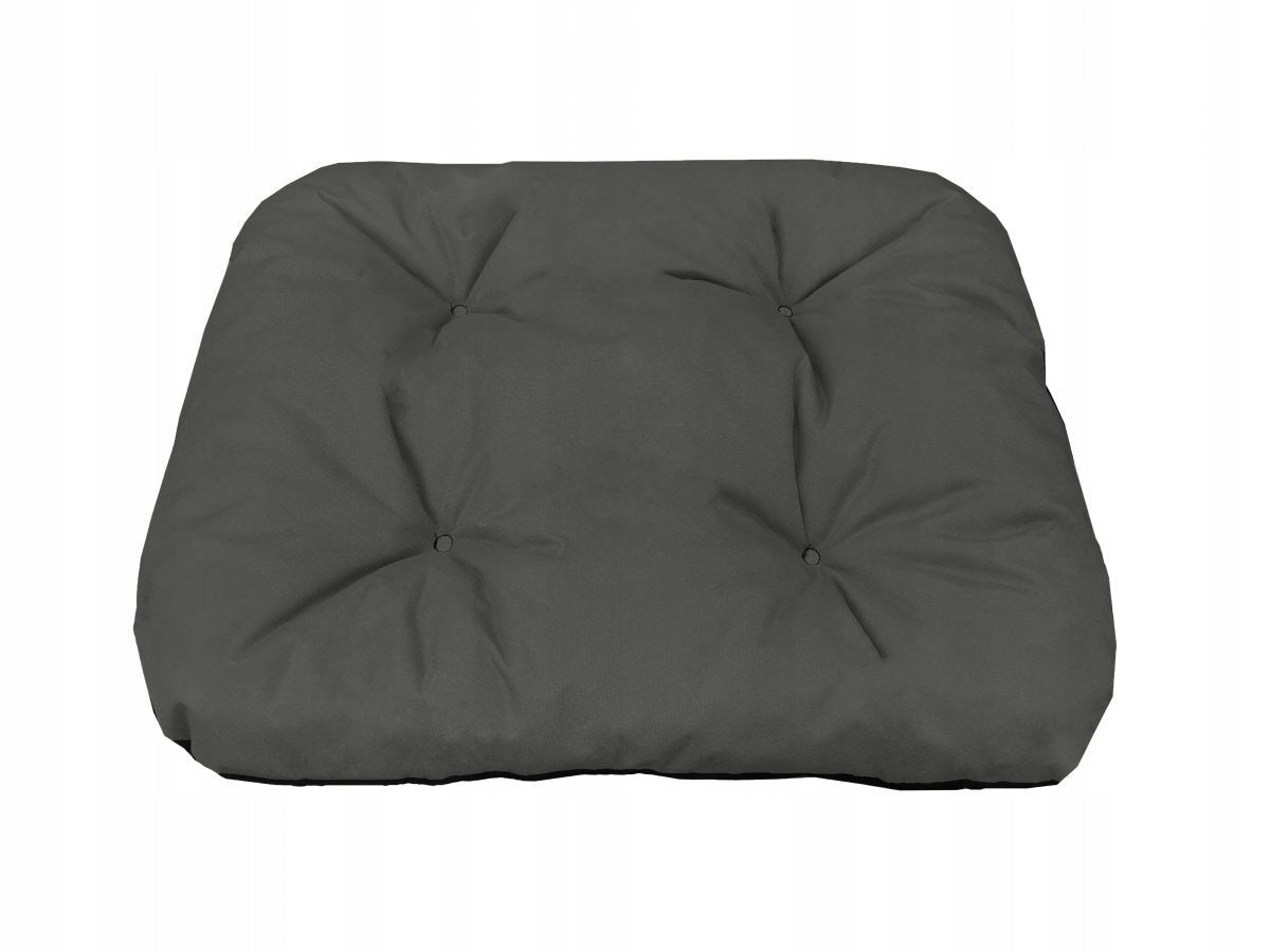 Waterproof dog bed 60x50 cm - grey