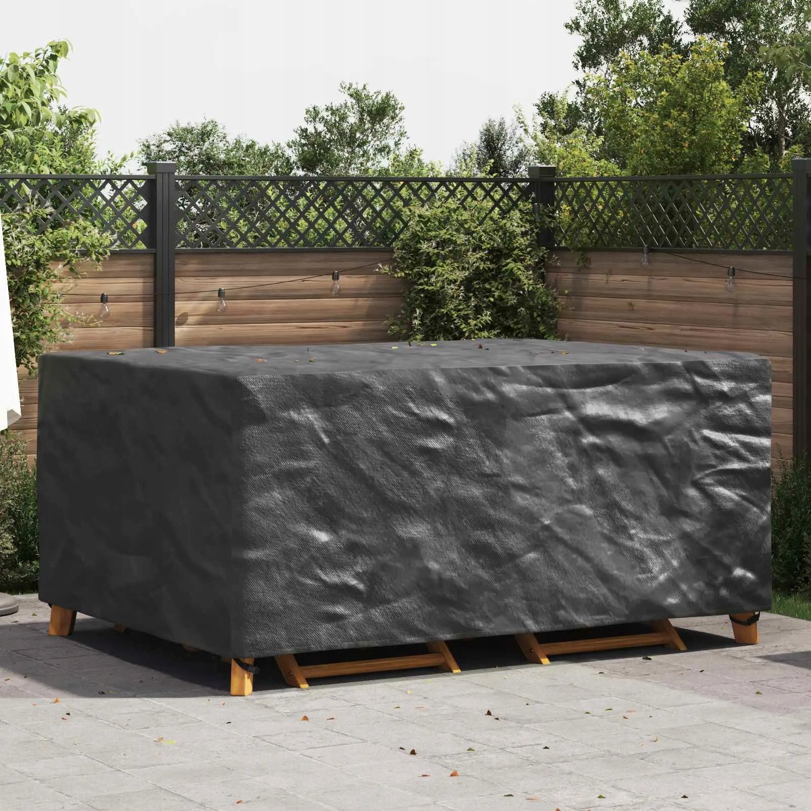 Waterproof furniture cover in black 240 x 180 x 100 cm Manufacturer VidaXL