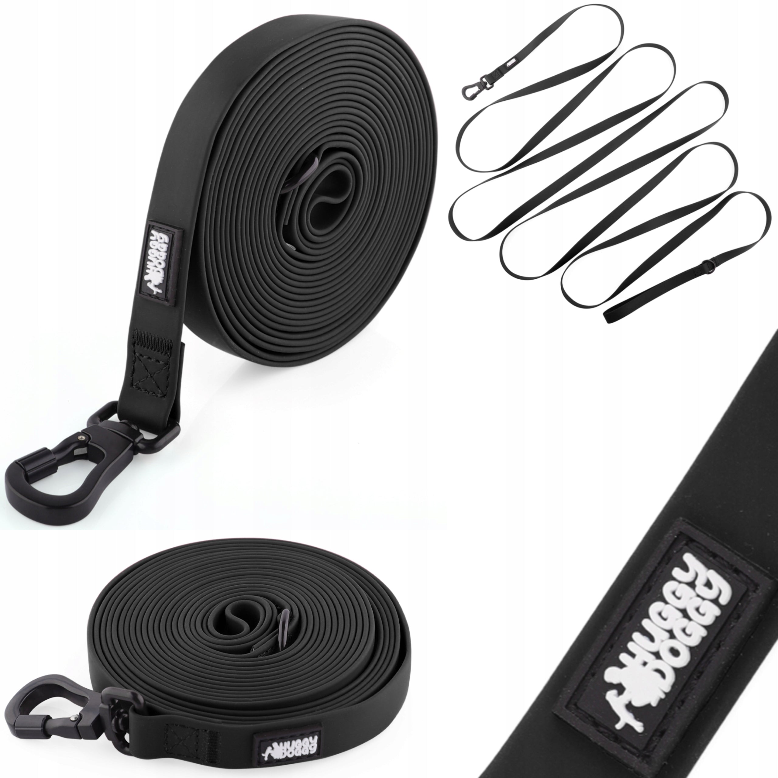 Waterproof leash 5m training long 5 meters HUGGY DOGGY cord strong M