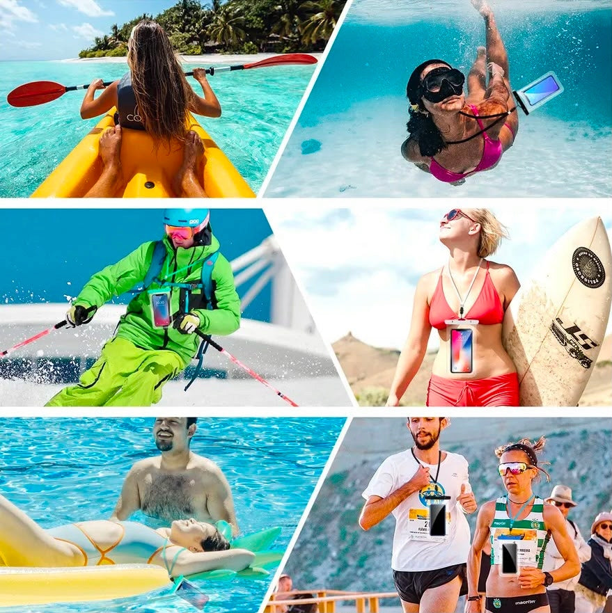 Waterproof phone case money documents for diving on piles 2pcs Manufacturer code EB416