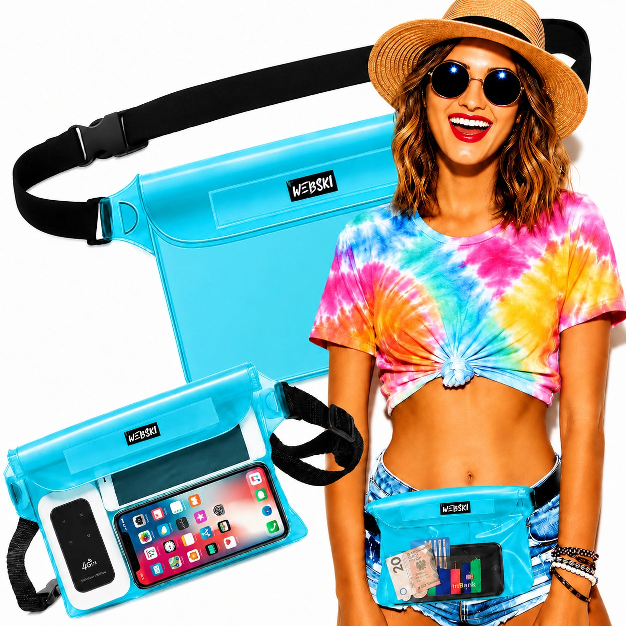 Waterproof pool case beach water for PAS for TABLET PHONE DOCUMENTS