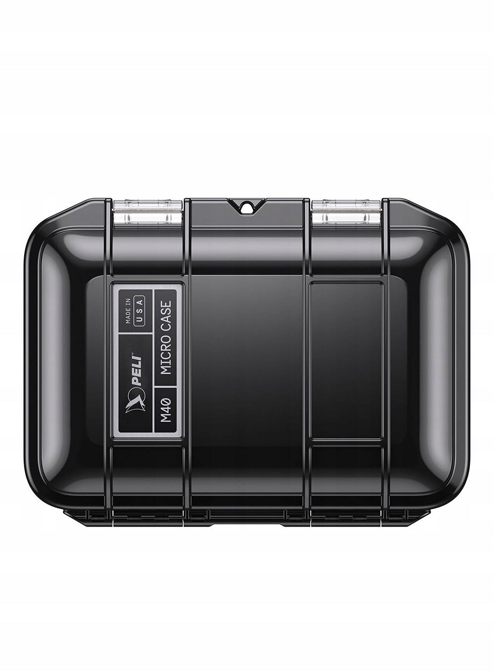 Waterproof protective case for electronics Peli M40 Micro Case - black/black Kind organizer