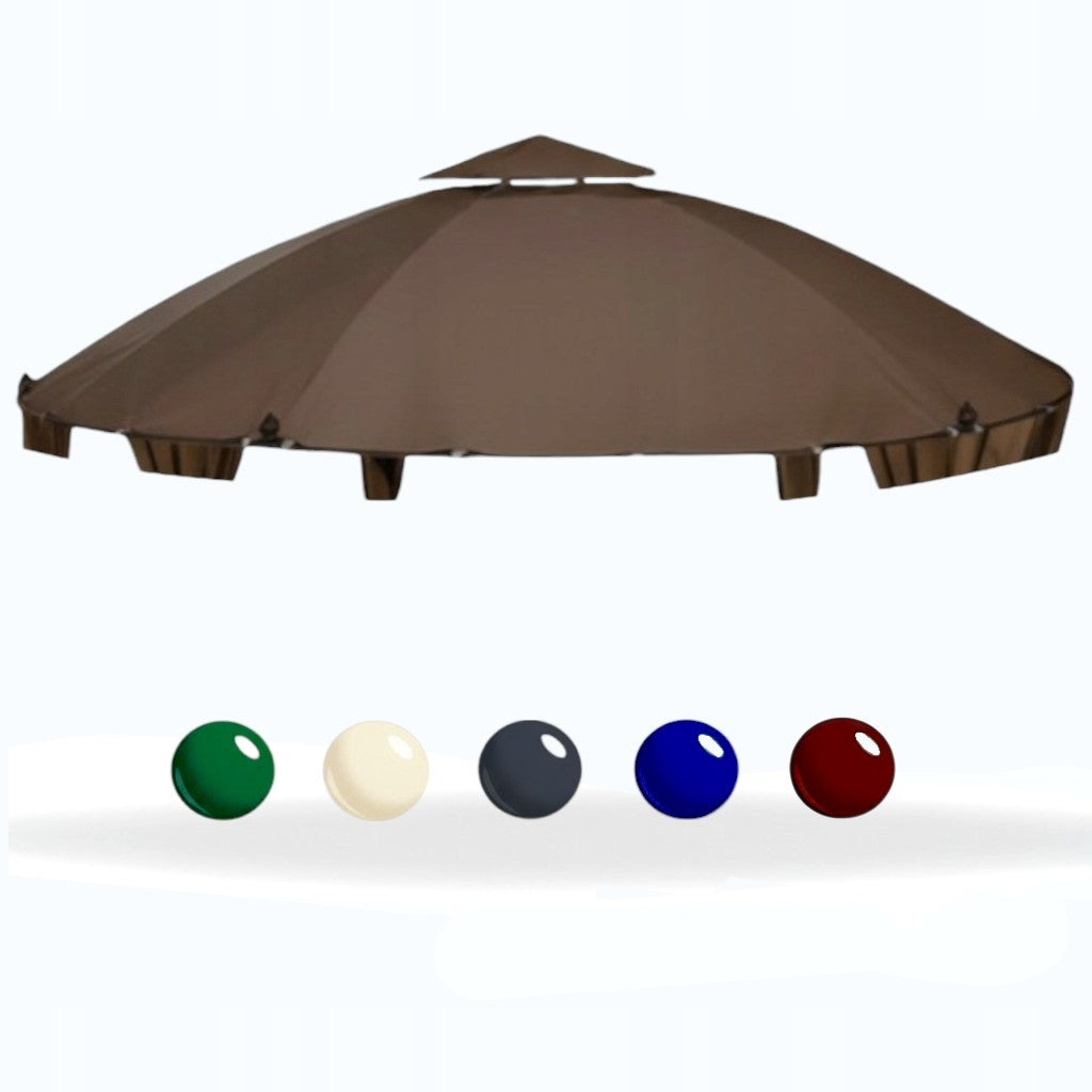 Waterproof roofing for pavilion OBI BRAGA 350 CM brown