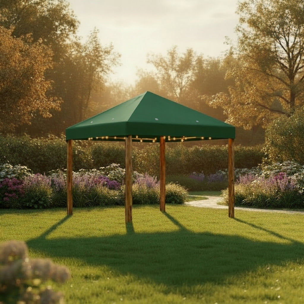 Waterproof roofing for the Pavilion green 300 cm x 300 cm Manufacturer code Model 2