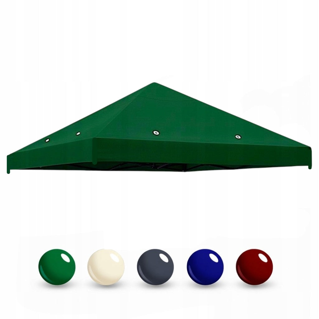Waterproof roofing for the Pavilion green 300 cm x 300 cm