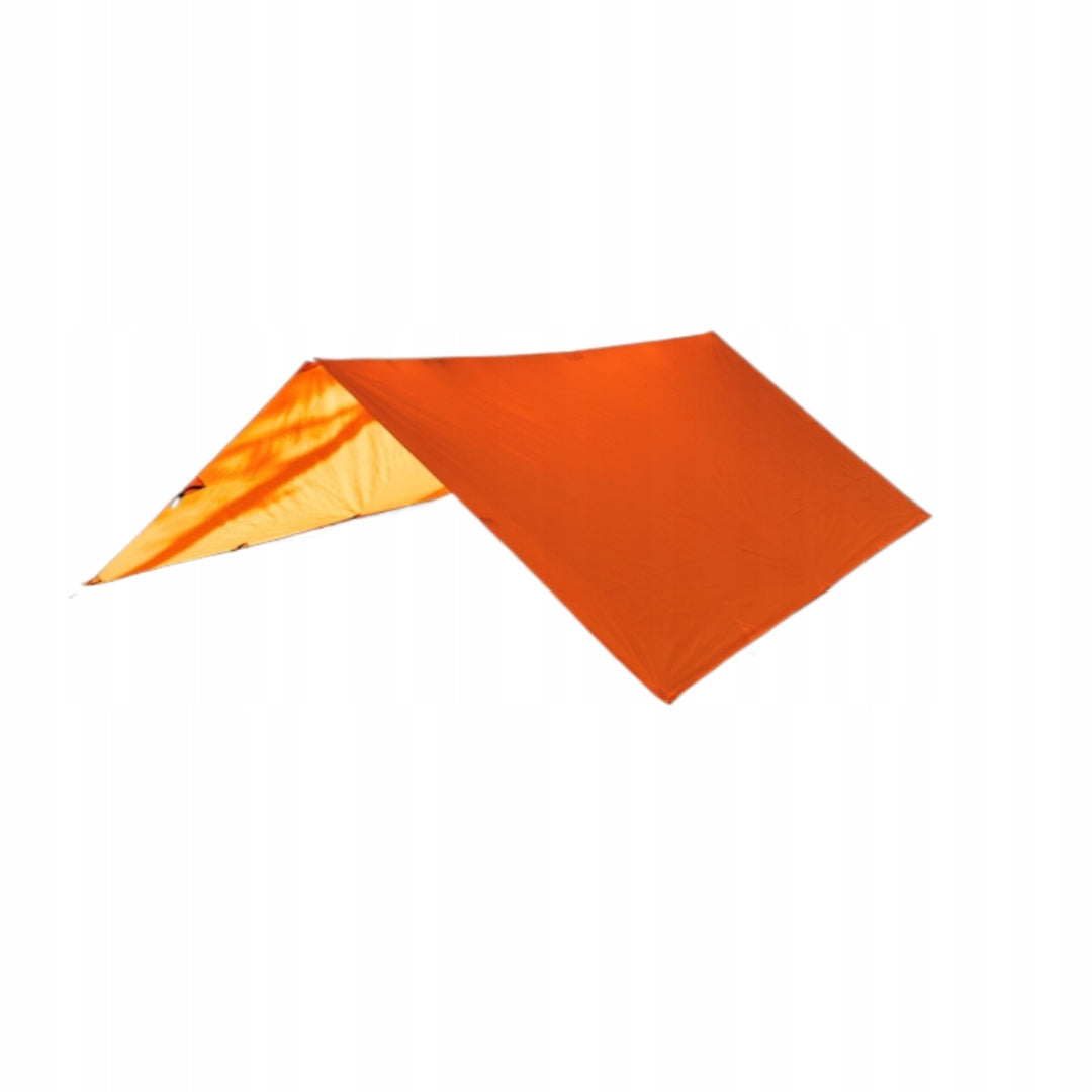 Waterproof tarp TigerWood Orange - Rescue 3x3 m : without slings