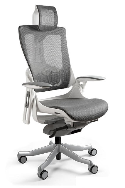 Wau 2 office chair - white NW41 Charcoal Unique