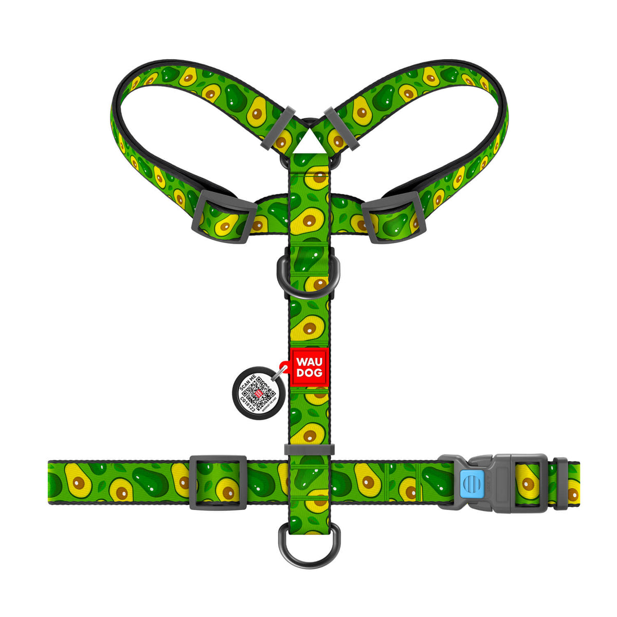 Waudog, suspenders, green. S