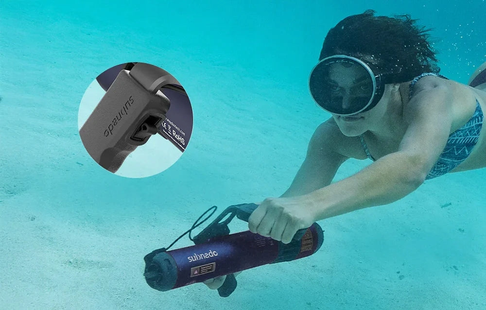 Waydoo Subnado Lite Underwater Swim Scooter 50min 60m 1.4m/s 3 Gears Color blue