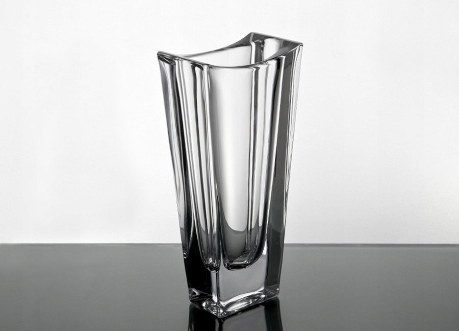 Böhmische Vase, 30 cm 