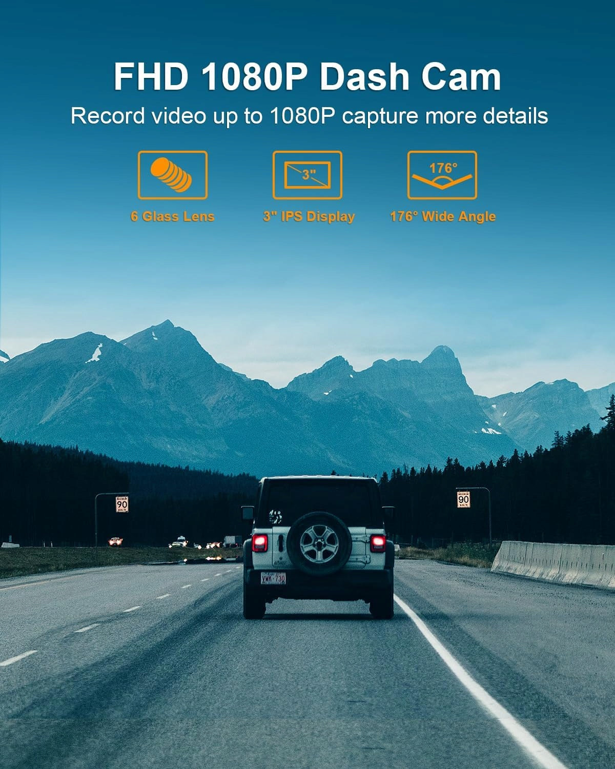 WeBeqer Front Dashcam 1080P FHD IPS Manufacturer code WeBeqer