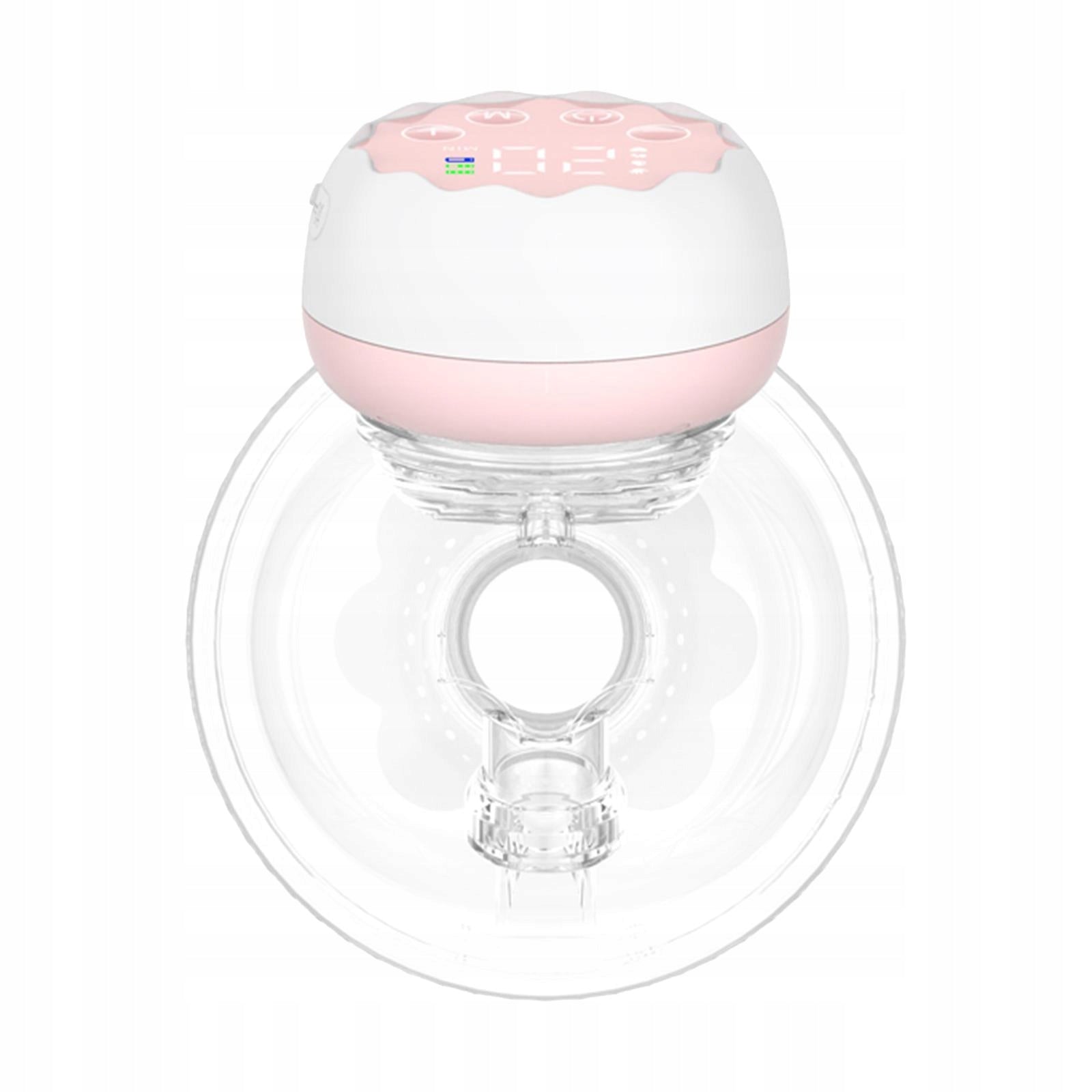 Wearable Breast Pump Rechargeable 4 Modes LED Display Portable Medical device no
