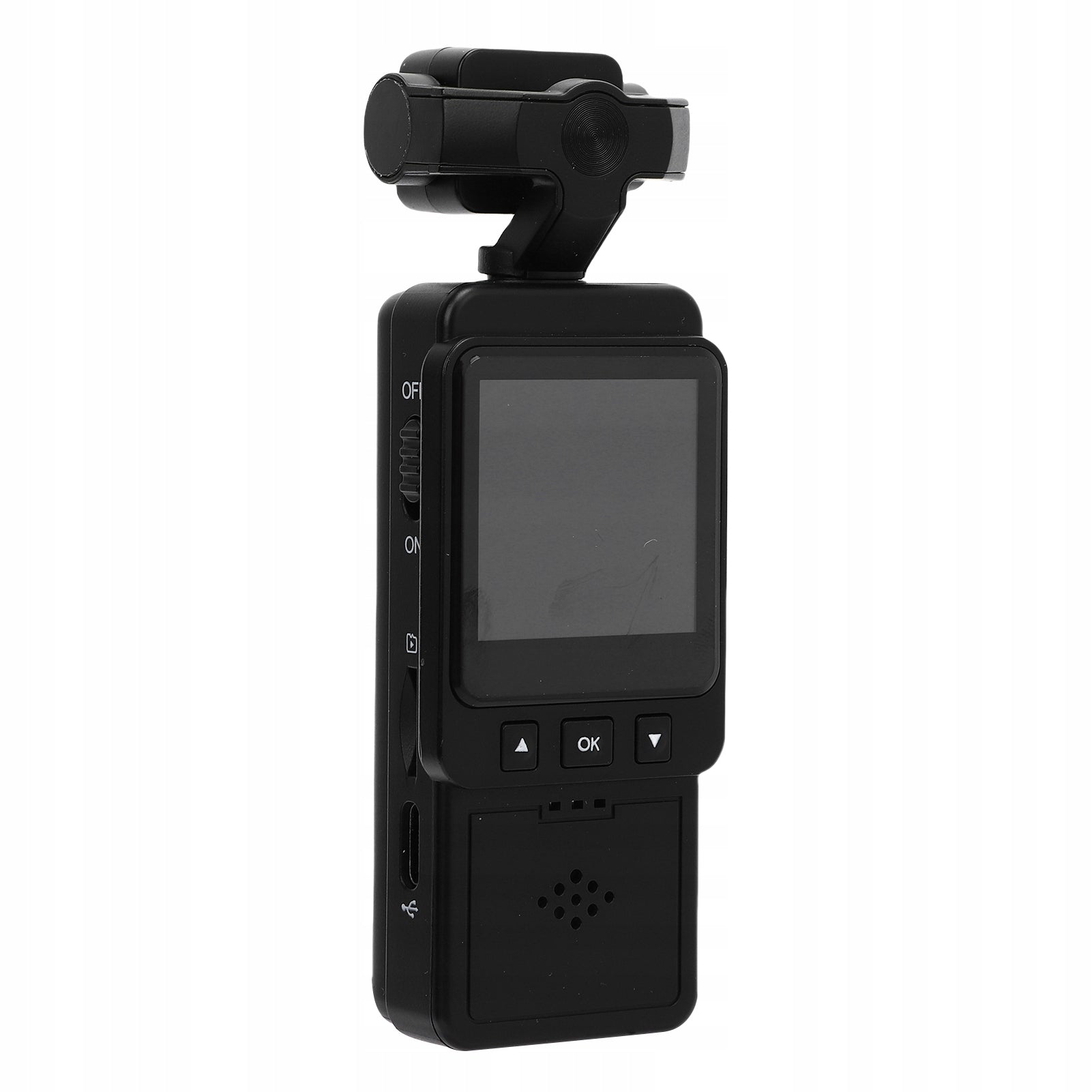Wearable Camera Wi -Fi 1080p 360 Degree Rotating LCD Lens O4
