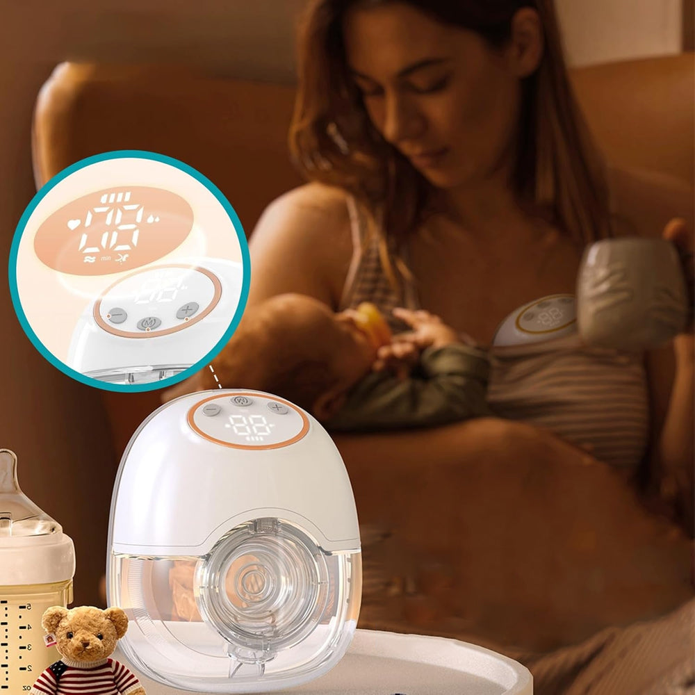 Wearable Electric Breast Pump Leak Protection For Breastfeeding Packaging status original