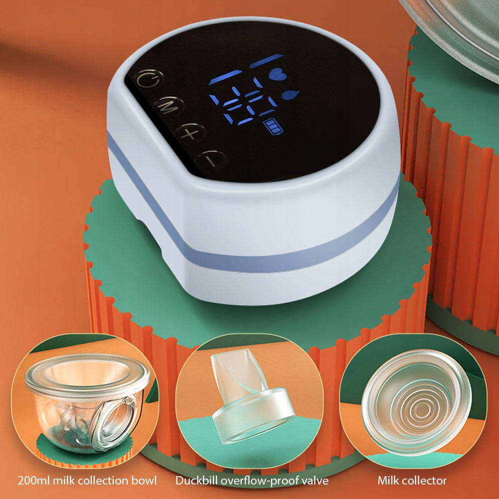Wearable hands free of invisible electric chest pump HQ Medical device no
