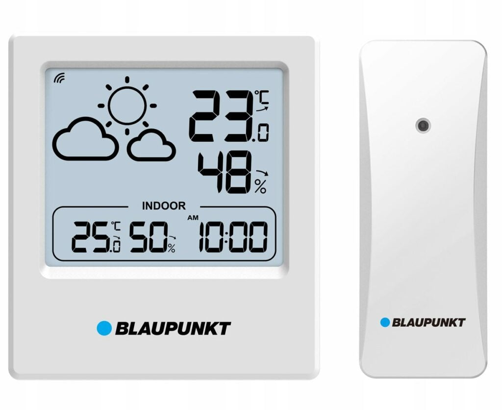 Weather Station Blaupunkt WS10WH Wireless Sensor Thermometer Hygrometer Packaging status original
