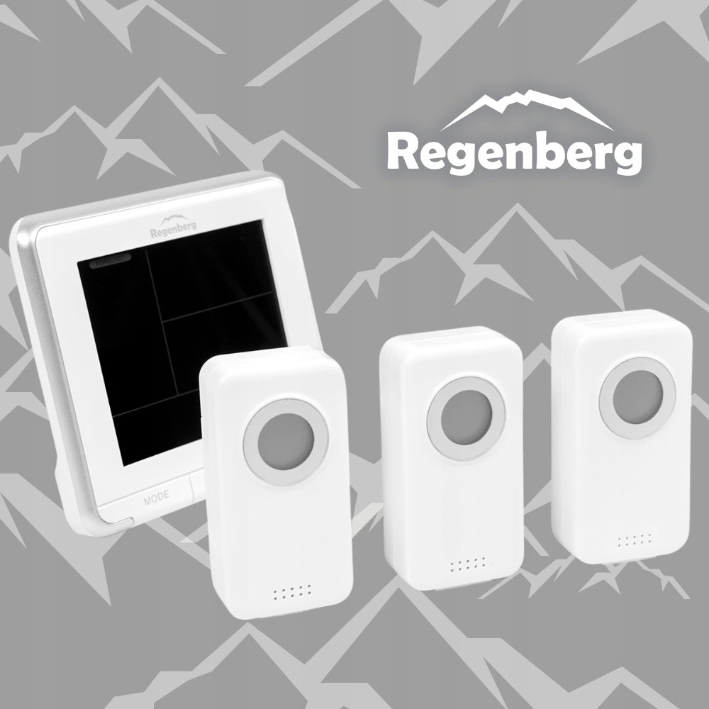 Weather station wireless barometer outdoor meteo thermometer Manufacturer code STACJA POGODOWA METEO TERMOMETR CZUJNIKI